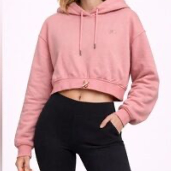 For Love And Lemons Josie Hooded crop Sweatshirt and pants set size S - Picture 3 of 7